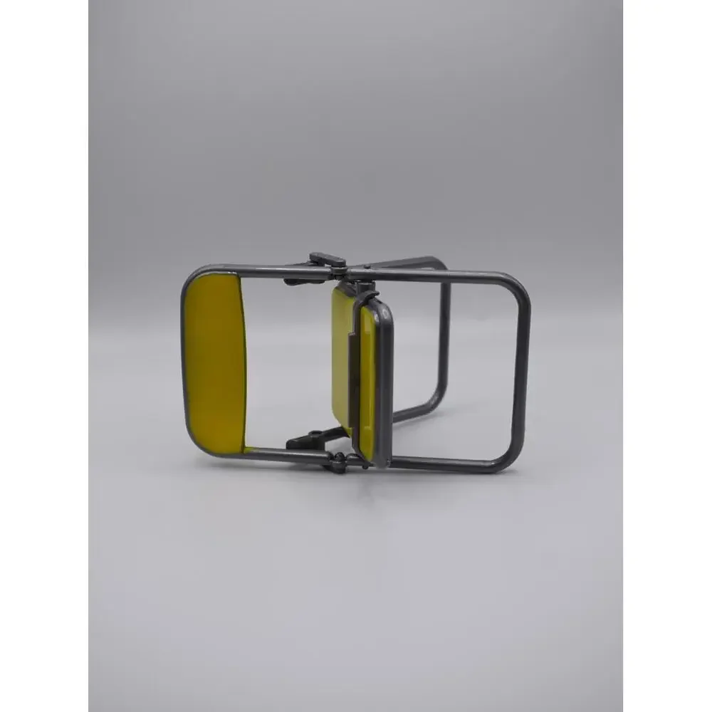 Mini Folding Chair Phone Stand, Yellow & Silver Novelty Holder